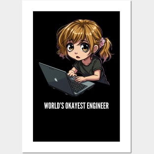 World's Okayest Engineer v5 Posters and Art